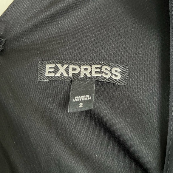 Black Midi Dress - Express - Size S - Picture 3 of 3